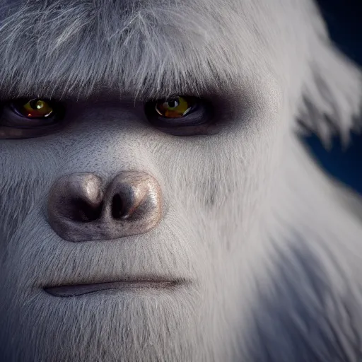 Prompt: photo of the yeti, ultra realistic details, 8k