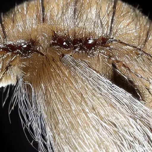 Prompt: a photograph of a fly with donald trump hair