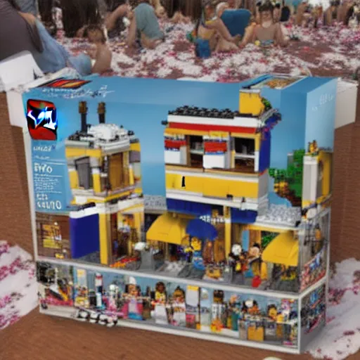 Image similar to music festival lego set