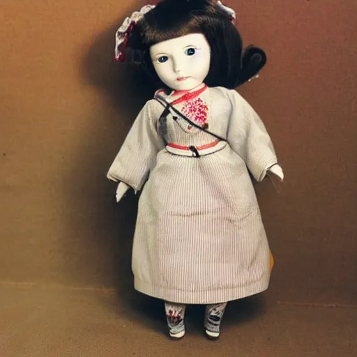 Image similar to a doll from japan