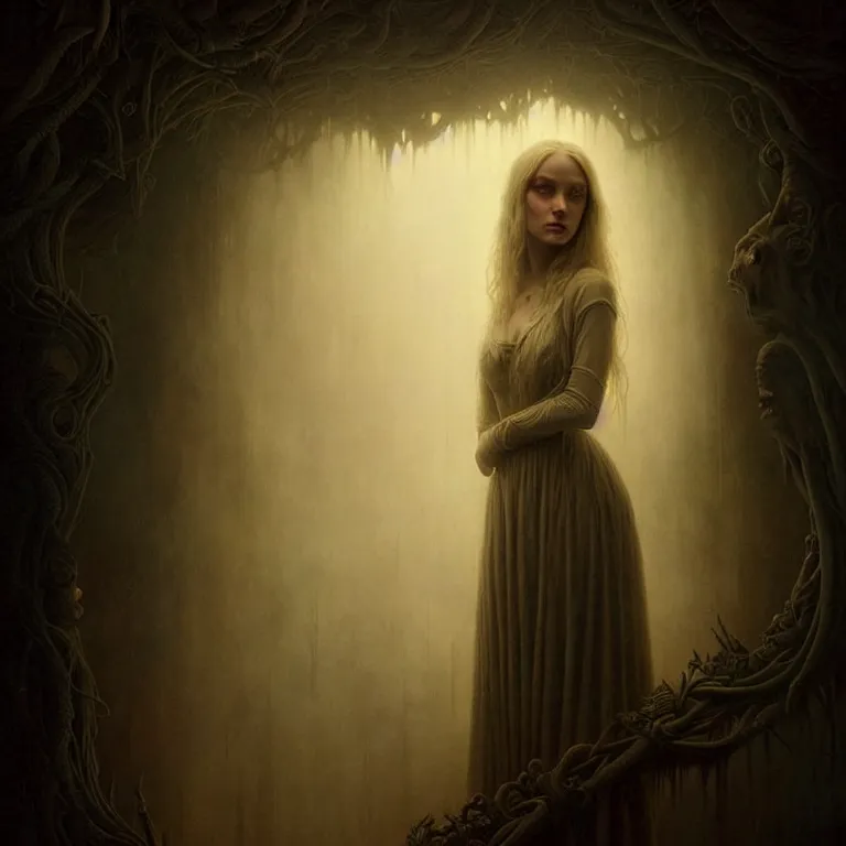 Prompt: epic professional digital art lindsay mann, moderate atmospheric lighting, painted, intricate, detailed, foreboding, by leesha hannigan, wayne haag, reyna rochin, ignacio fernandez rios, mark ryden,, epic, stunning, gorgeous, much wow, cinematic, masterpiece.