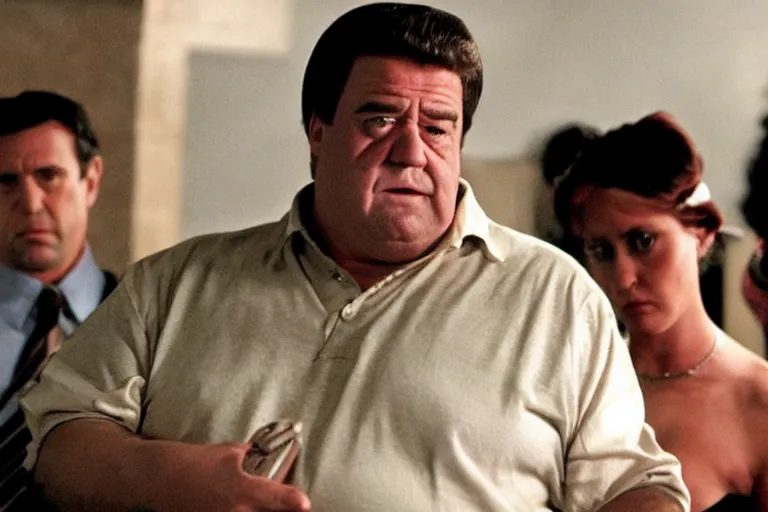 Prompt: fred flintstone in the sopranos.