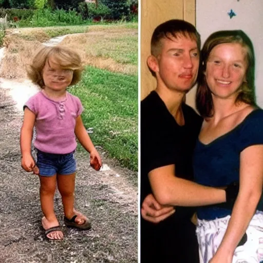 Image similar to i can't believe that almost 2 0 years went by between these pictures