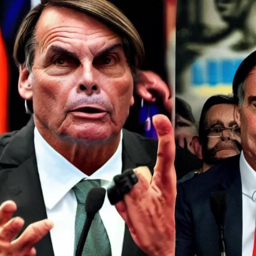 Image similar to Bolsonaro+Devil
