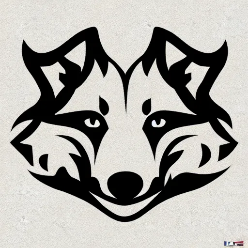 Image similar to logo fox hound , illustartion, smooth, flat colors