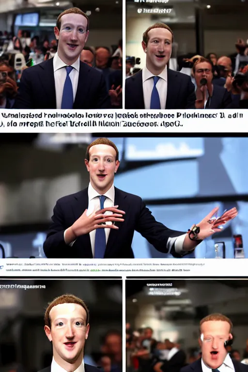 Prompt: overlord zuckerberg