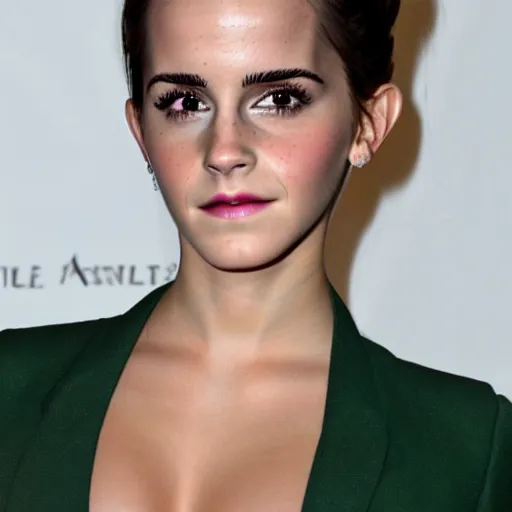 Image similar to emma watson mixed with kim kardashian