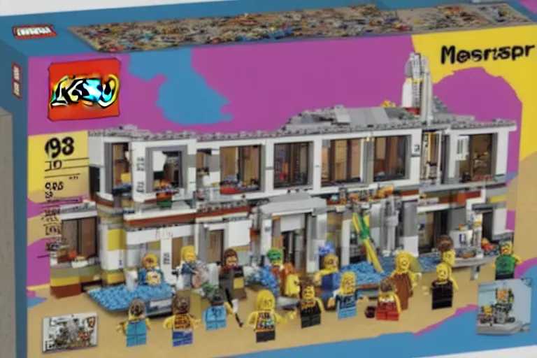 Prompt: jonestown massacre 1 9 8 5 lego set