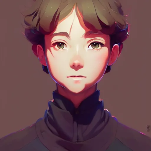 Image similar to tom middleditch, portrait shinkai makoto studio ghibli studio key hideaki anno sakimichan stanley artgerm lau rossdraws james jean marc simonetti elegant highly detailed digital painting artstation pixiv