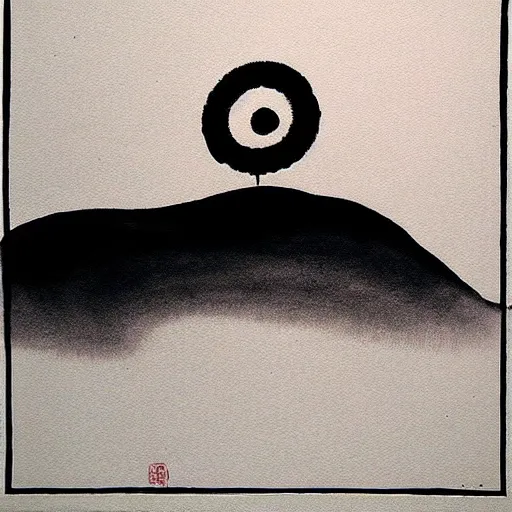 Image similar to zen art ink