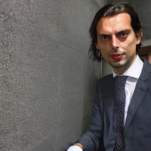 Image similar to thierry baudet on a bidet