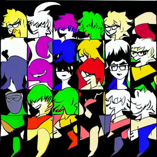 homestuck characters alpha