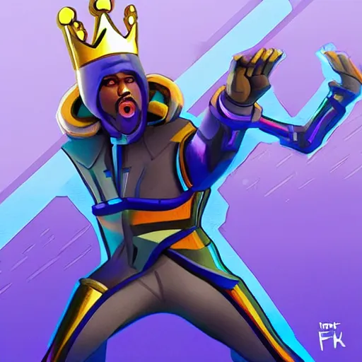Image similar to “King’s landing, Fortnite theme, digital art, award winning”