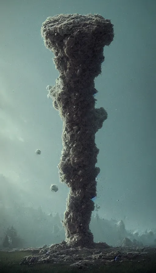 Image similar to The end of an organism, by filip hodas