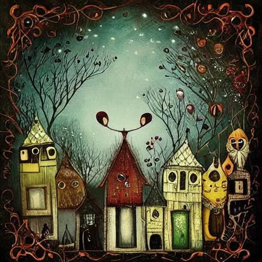 Image similar to a painting by alexander jansson