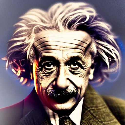 Prompt: Albert Einstein as Iron Man