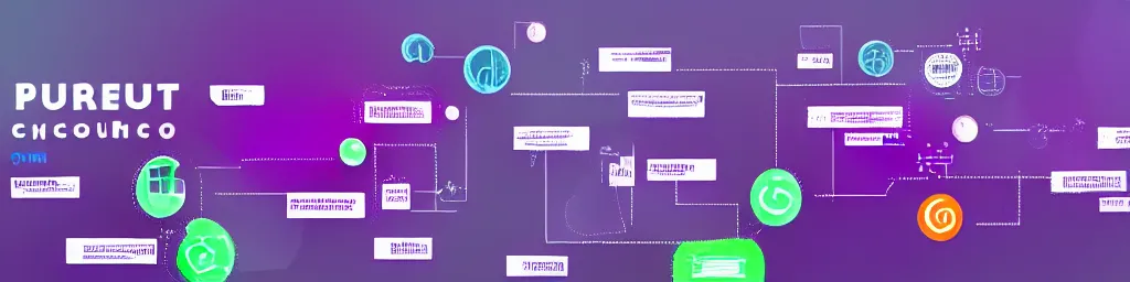 Prompt: purple green color scheme, UNCO corporate banner, high profit margin pharmaceutical stock exchange, generic professional graphic header, soft muted colors, corporate flow chart, executive industry banner, petroleum vitamin, nootropic stimulant, edible crypto, bull run in a bottle, cowboy piechart