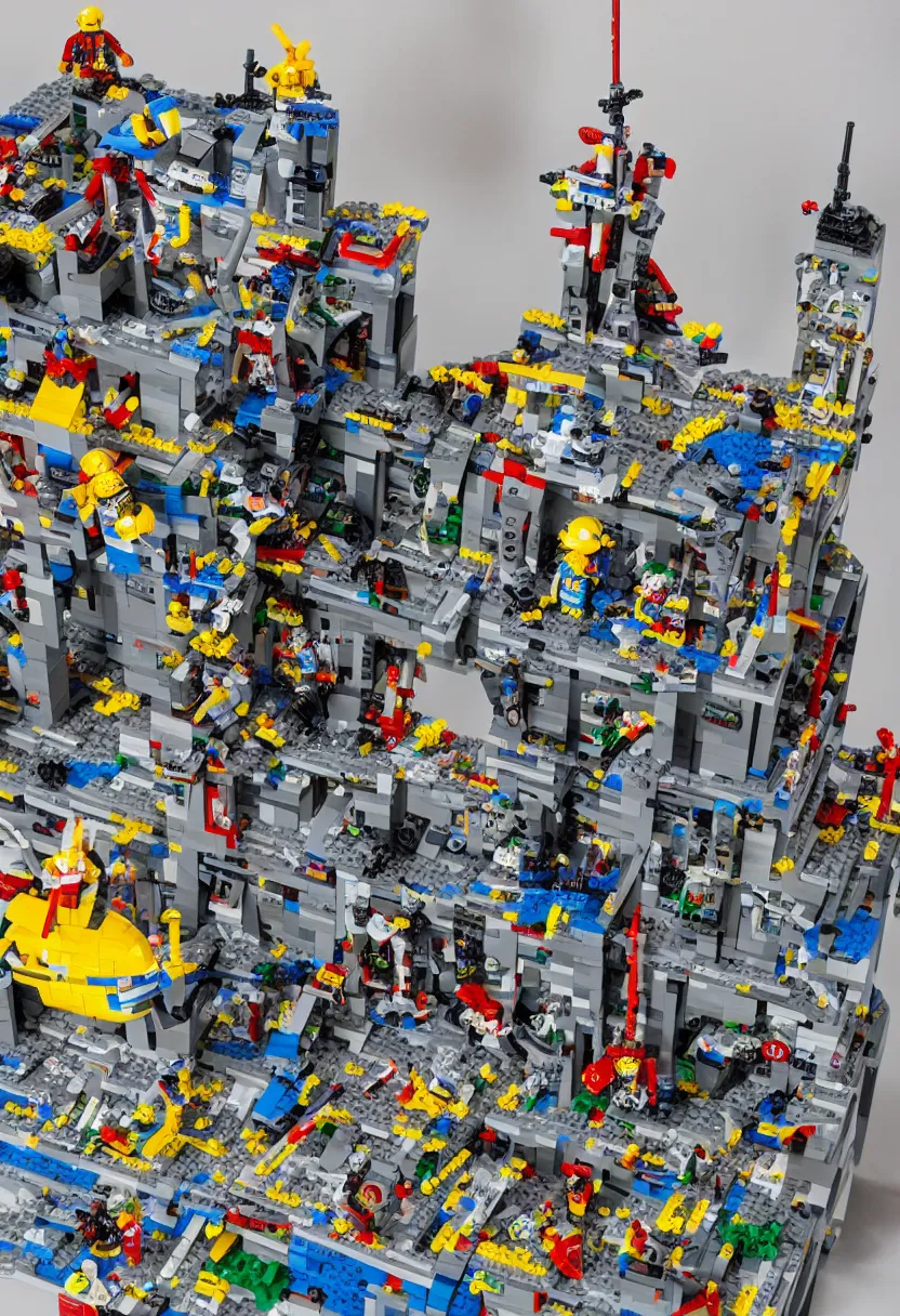 Image similar to lego world trade center 9 1 1