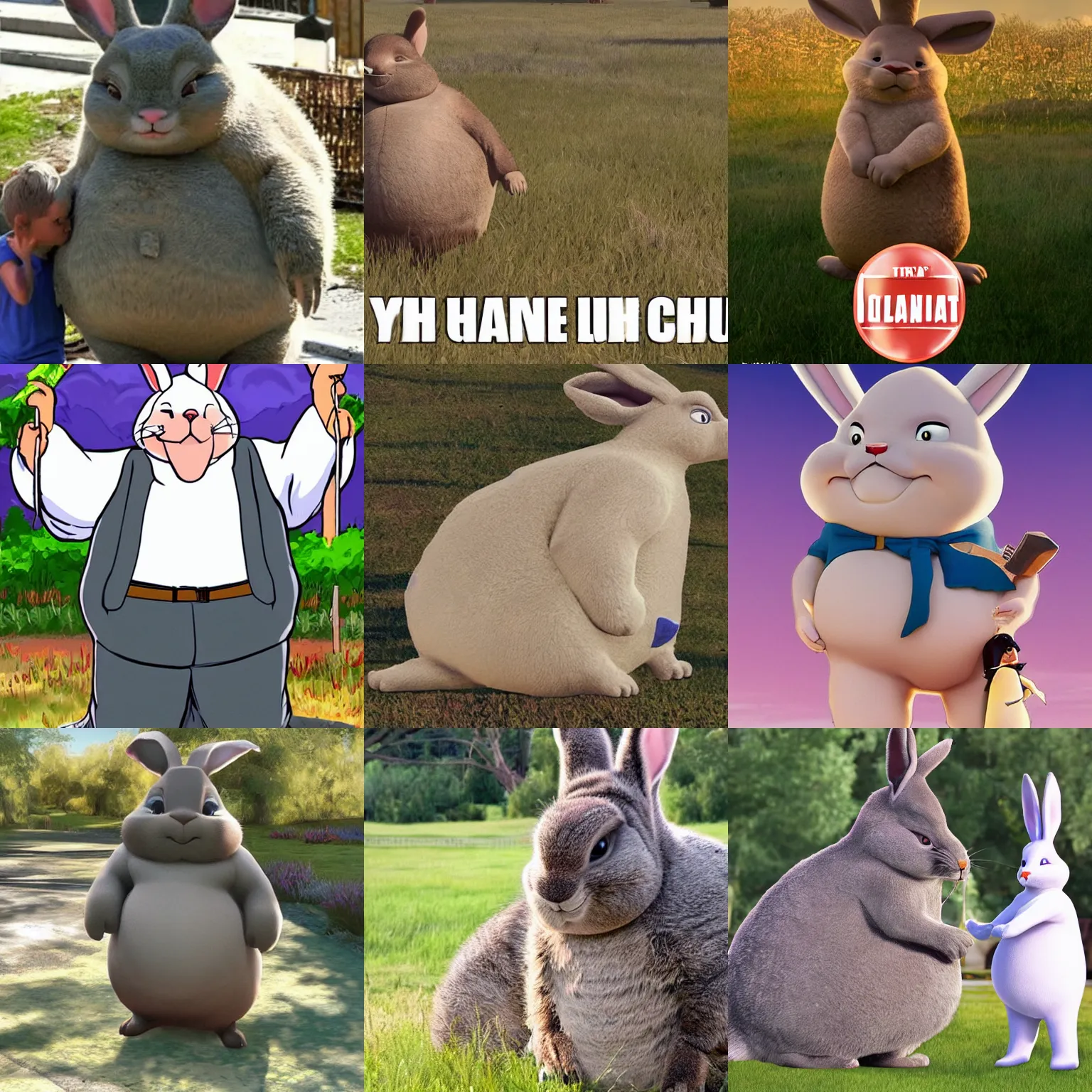 Image similar to big chungus