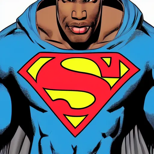 Image similar to black superman