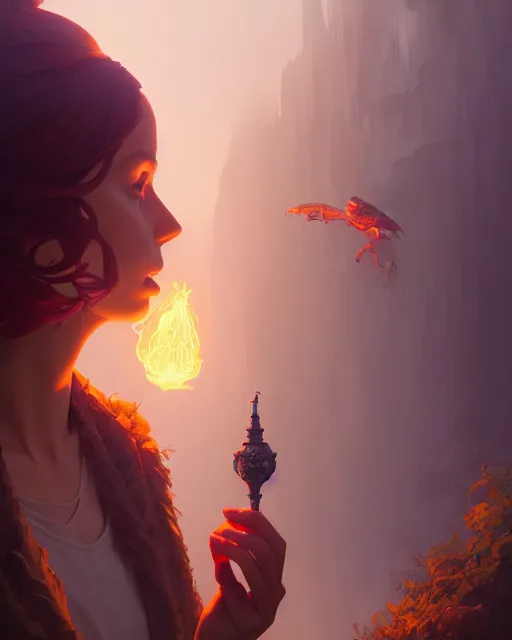 Image similar to highly detailed vfx portrait of a mage casting magic, unreal engine, greg rutkowski, loish, rhads, beeple, makoto shinkai and lois van baarle, ilya kuvshinov, rossdraws, tom bagshaw, alphonse mucha, global illumination, detailed and intricate environment