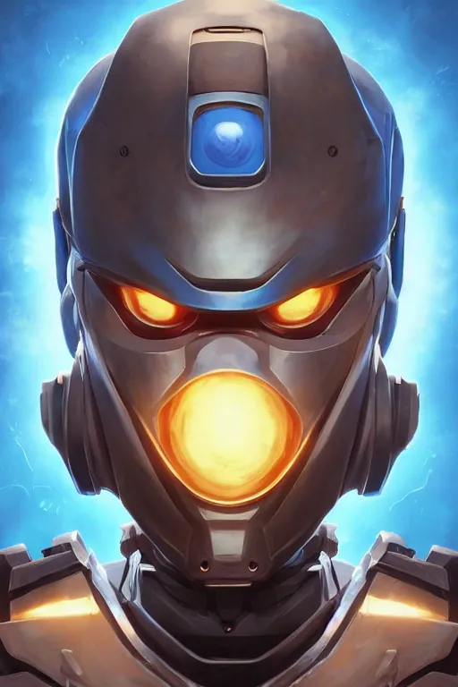 Image similar to epic mask helmet robot ninja portrait stylized as fornite style game design fanart by concept artist gervasio canda, behance hd by jesper ejsing, by rhads, makoto shinkai and lois van baarle, ilya kuvshinov, rossdraws global illumination radiating a glowing aura global illumination ray tracing hdr render in unreal engine 5