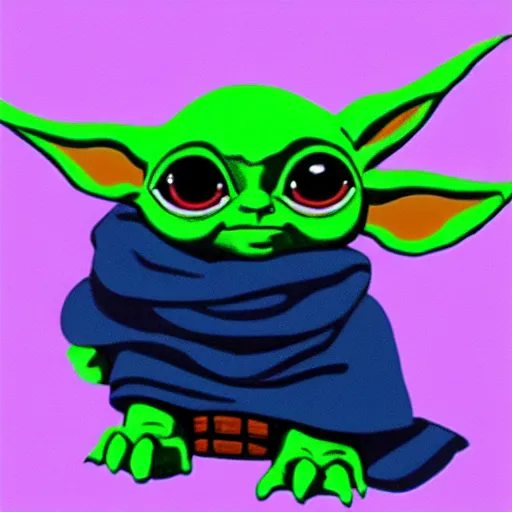 Prompt: baby yoda