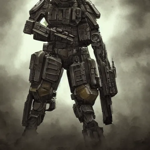 Image similar to a high definition photo realistic man wearing a trenchcoat, special forces, tactical gear, cosplay, mecha, science fiction, space opera, pinterest, dark fantasy, highly detailed, adobe photoshop