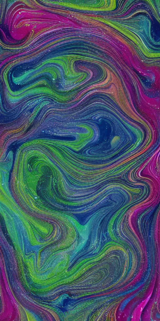 Image similar to beautiful liquid marble texture with big oil bubbles and twirls. harmonic dichromatic tones coloured abstraction. ultradetailed realistic art