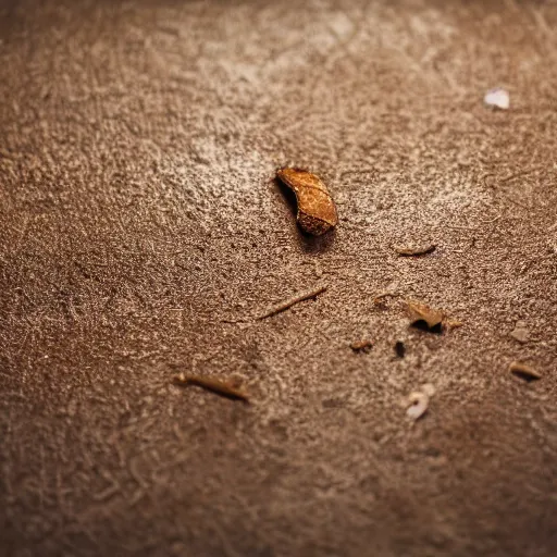 Image similar to commercial shot of the dusty old banana peel you found behind your couch, dramatic beautiful lighting, 8k photgraphy, 50mm f1.8, macro