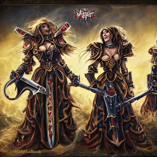 Image similar to Sisters of Battle