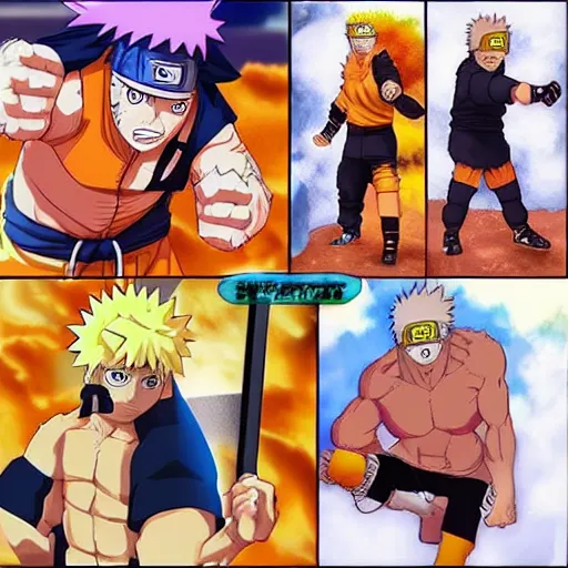 Prompt: “buff Naruto”