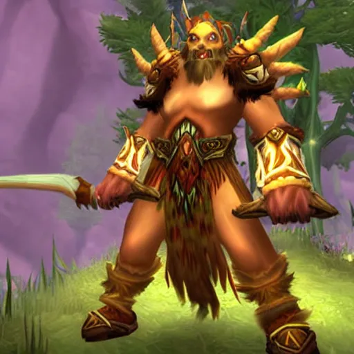 Image similar to world of warcraft, druid