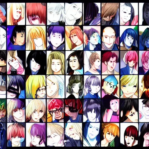 The 9w8 Anime Characters Database