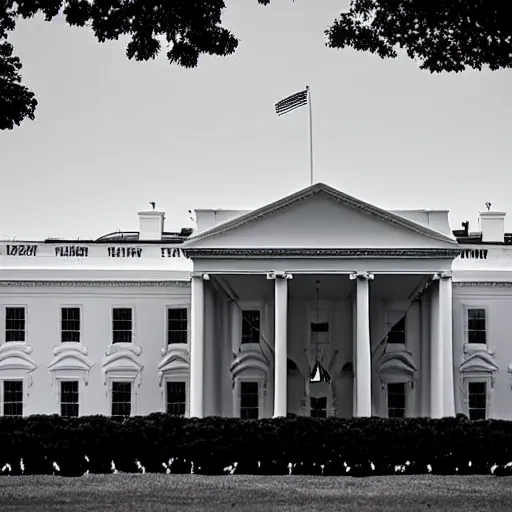 Prompt: liminal space photo of a white house in the middle of a field during noon