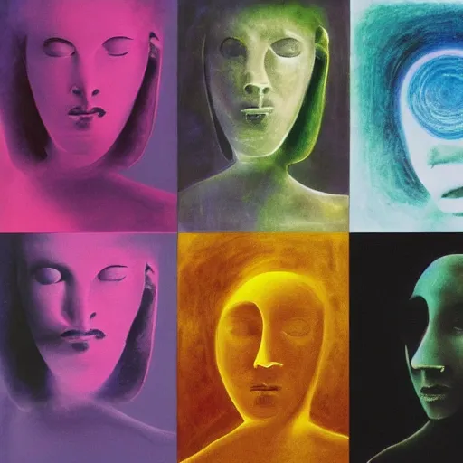 Image similar to the subtle shades of consciousness