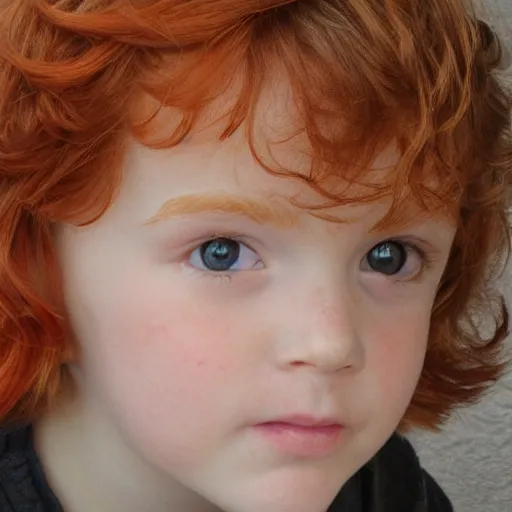 Prompt: young red headed