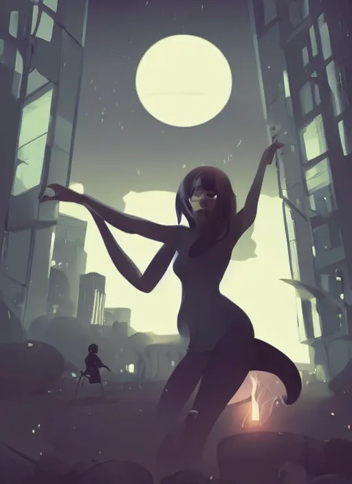 Image similar to a ghost. clean cel shaded vector art. shutterstock. behance hd by lois van baarle, artgerm, helen huang, by makoto shinkai and ilya kuvshinov, rossdraws, illustration, art by ilya kuvshinov