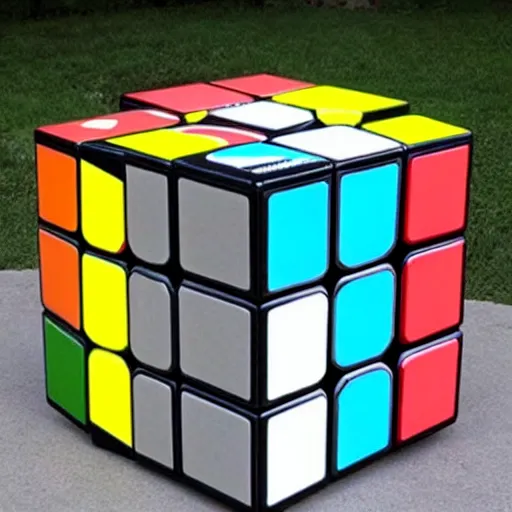 Image similar to biggest rubik's cube in the world