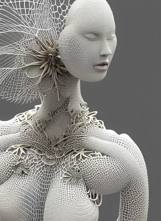 complex 3 d render close - up shot hyper detailed | Stable Diffusion ...
