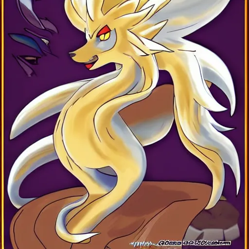 Ninetales from Pokemon -150 | Stable Diffusion