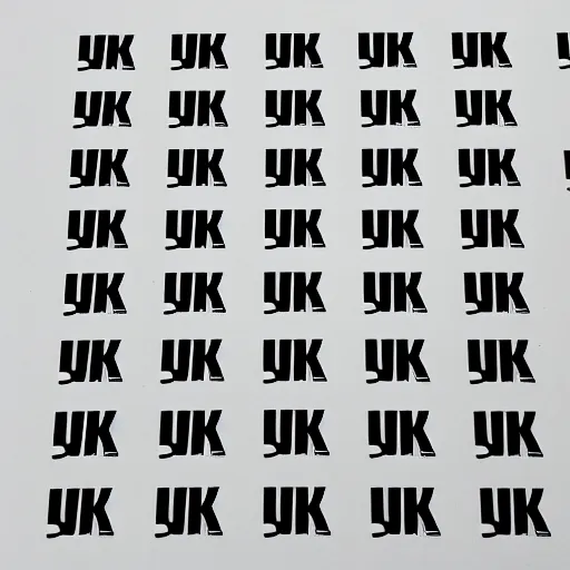 Image similar to black on white graphic design typography stickers in style of david rudnick, eric hu, acid, y 2 k