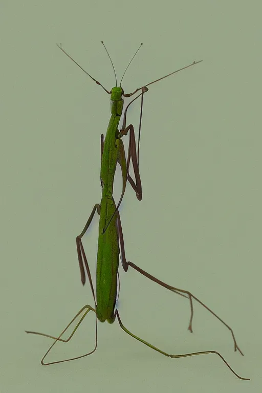 Prompt: praying mantis, by lucy arnold