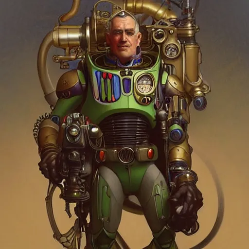 Prompt: steampunk buzz lightyear, fantasy, d & d, intricate, detailed, by by alphonse mucha, adolfo hohenstein, alice russell glenny, stanley artgerm lau, greg rutkowski, detailed, trending on artstation, trending on artstation, smooth