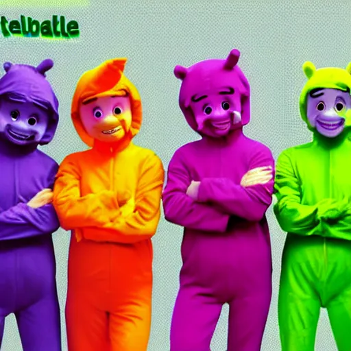 Image similar to teletubbie acidwave