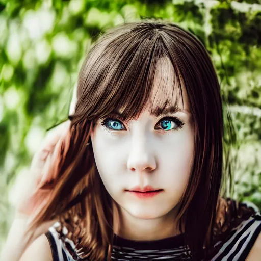 Prompt: a girl reading a book, modelsociety, radiant skin, huge anime eyes, RTX on, perfect face, intricate, Sony a7R IV, symmetric balance, polarizing filter, Photolab, Lightroom, 4K, Dolby Vision, Photography Award