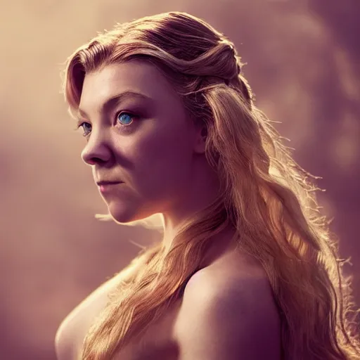 Prompt: natalie dormer as a mermaid, highly detailed award winning fantasy photography, backlit, album cover