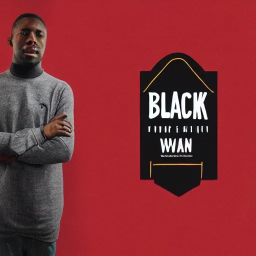 Image similar to black man, logo