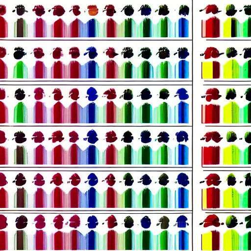 Prompt: color blindness test chart, hihgly detailed