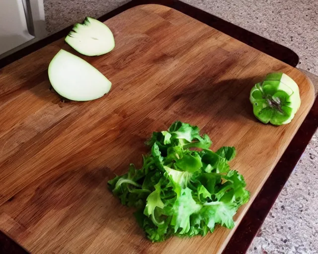 Prompt: ( 9 0 degrees fov, first person point of view )!!!!! of me!!!!! chopping vegetables on a chopping board